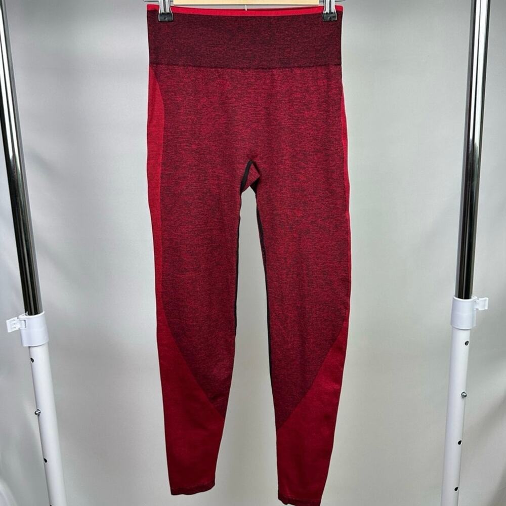 Victoria's Secret PINK‎ Seamless Sculpt Leggings Red Ombre Small